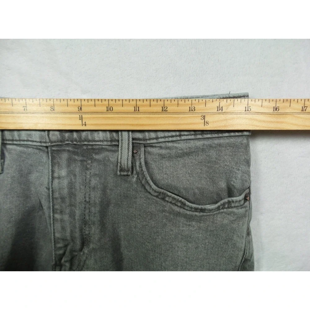 Levis Premium 511 Jeans Mens Size 30 x 32 Gray Denim‎ Slim Fit Straight Stretch